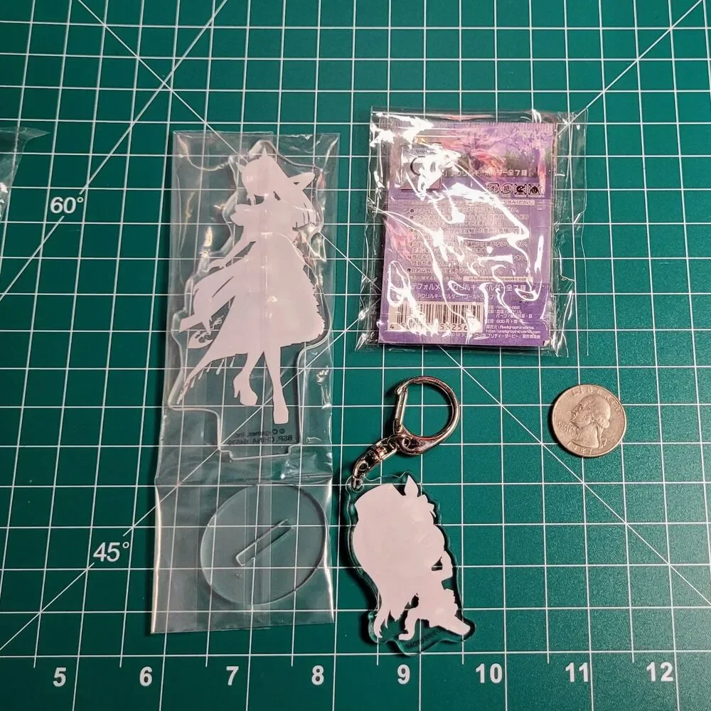 Gold Ship - Uma Musume Acrylic Stand & Keychain 3pc Set